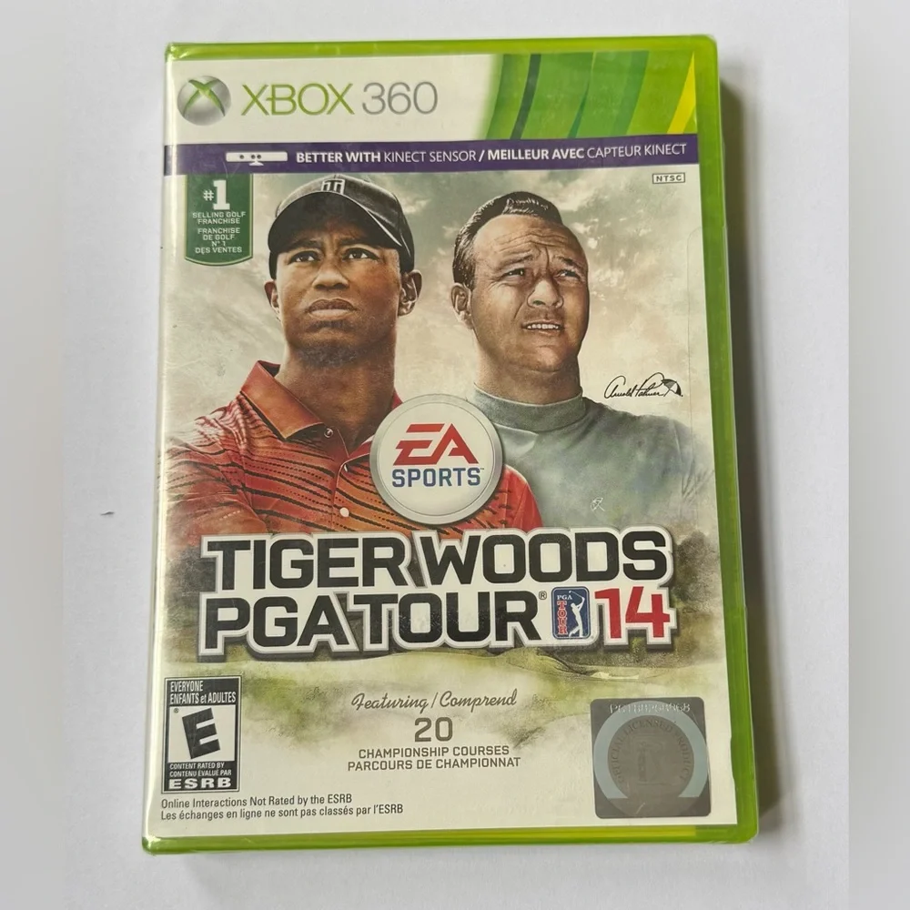 Tiger Woods PGA Tour 14 / Microsoft Xbox 360 / New - Picture 1 of 6